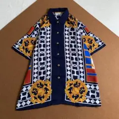 ザラ】シアー チュール ボタニカル刺繍レース ロング長袖シャツ S 黒