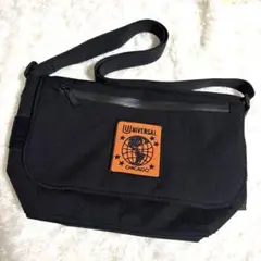 UNIVERSAL OVERALL ブラック ショルダーバッグ