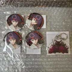 カプくじ　渡会雲雀　アクリルキーホルダー　缶バッチ