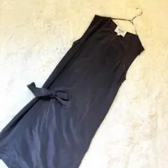 【美品】SWiLDENS スウィルデンズ　ノースリーブ　黒　リボン　ワンピース