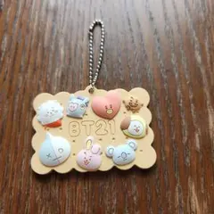 BT21 ビスケット型 キーホルダーのサムネイル