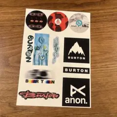 BURTON ステッカー レア 3 枚セット 新品】BURTON ステッカー バートン 3枚セット - メルカリ