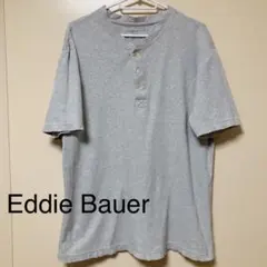 エディーバウアー　グレー　半袖　シャツ