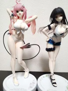 明*菜様 ToLOVEる　古手川唯 ララ フィギュア 2体セット