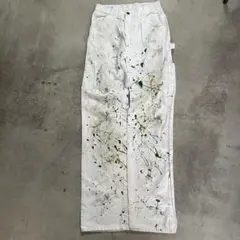 DICKIES ペンキ グランジ ホワイト ペインターパンツ W30 - メルカリ