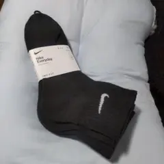Nike 黒スニーカーソックス 27-29cm　3足のサムネイル