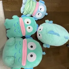 ハンギョドンぬいぐるみセット4点