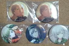 プロセカ 志歩 グリッター缶バッジ グリ缶 レオニード ミク