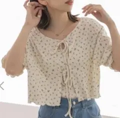 花柄　キャミソール　Tシャツ　セット　ヘザー　heatherのサムネイル