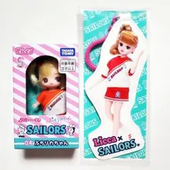 リカちゃんくじ セーラーズ ぷちリカちゃん ダイカットキーチェーン チアスタイル