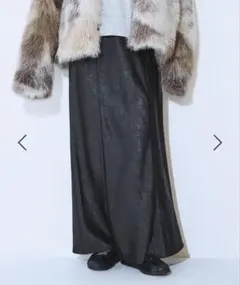 ジーナシス　アソートサテンマキシスカート　新品未使用