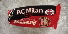 サッカーマフラー　Arsenal AC Milan