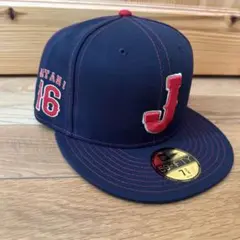 大谷翔平日本代表NewEra 59FIFTY 侍ジャパンキャップ　7 3/8