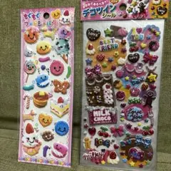 重ねて遊べるスイーツデコシールセット