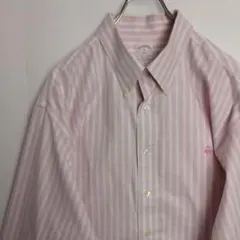 t*m様 ブルックスブラザーズ 長袖シャツ BDシャツ ストライプ バイカラー
