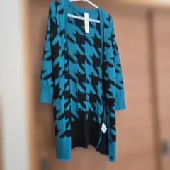 MURUA ハウンドトゥース柄カーディガンのサムネイル