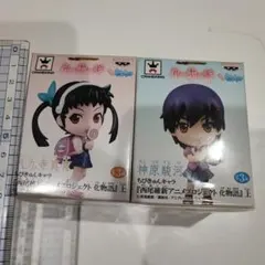 化物語 八九寺真宵 神原駿河 ちびきゅんキャラ アニメ