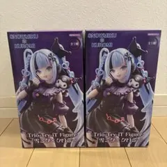 初音ミク　Trio-Try-iT Figure 雪ミクxクロミ　2個