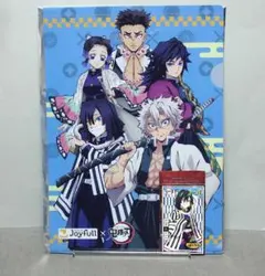 鬼滅の刃 胡蝶しのぶ・Joyfull・ジョイフル・クリアファイル＋ばかうけシール