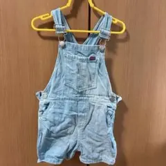 ZARA 加工デニム　オーバーオール　92