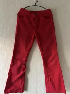 Wrangler Japan ブーツカットデニム レッド　日本製のサムネイル