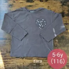zara 長袖カットソー 5-6y (116cm) ロンT