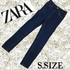 o01〚ZARA ザラ〛 スキニーデニム インディゴブルー Sサイズのサムネイル
