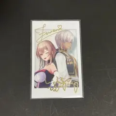 フレン イブラヒム 5周年チェキ箔押し