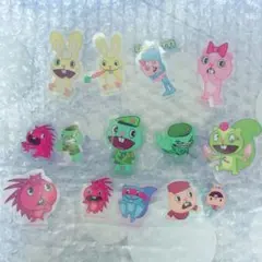 HAPPY TREE FRIENDS フレークシール 12枚セット