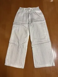 sedacleストレートデニム ホワイト クロップド丈のサムネイル