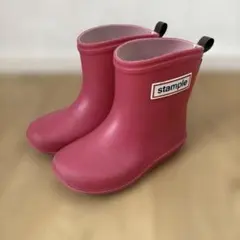 stample キッズ 長靴 ピンク 15cm
