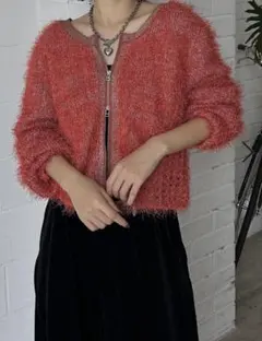 ページボーイ♪ラメニットカーディガン♪タグ付き新品♪