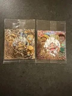 ワンピース 大海賊 シールウエハースLOG.14 USGR＋ ルフィ ギア5