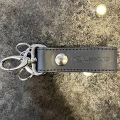 Lexus レザーキーホルダー ブラック