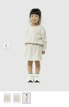 GAPロゴスウェットスカートのセットアップ90cm