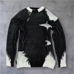 Y2K Archive Distressed Knit お兄系 グランジ LL