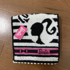 Barbie タオルハンカチ ハンカチポーチ　保冷剤入れポケット新品未使用タグ付のサムネイル