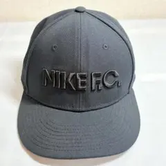 NIKE TRUE NIKE F.C. キャップ　オールブラック　サイズフリー