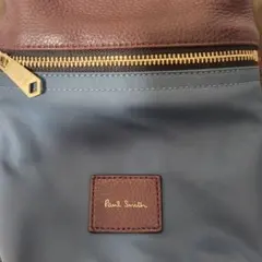 Paul Smith ボディバッグ ダークブラウン・ネイビー