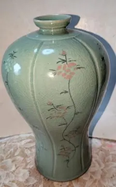 韓国 高麗青磁 趙奉洙作 花器 花瓶 共箱 - メルカリ