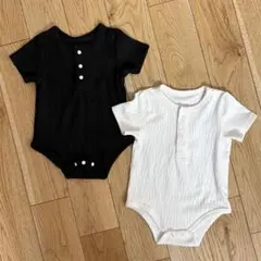 ベビー ロンパース 半袖 2枚セット SHEINのサムネイル