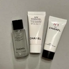 CHANELシャネル試供品３点 化粧水日焼け止めクリーム