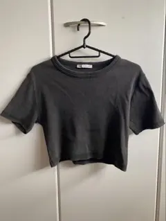 ZARA 半袖クロップドTシャツ