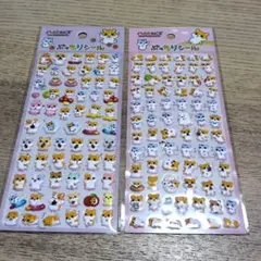 レモン株式会社 ハムちゃんズ ぷっちりシール 2種セット - メルカリ