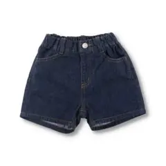 新品 BRANSHES ブランシェス リボンポケットデニムショートパンツ 110