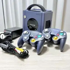 ゲームキューブ 本体 コントローラー2つ付き - メルカリ