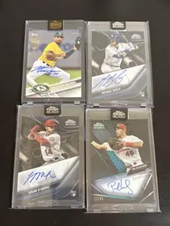 Topps2014 直筆サインカード 3枚セット 松坂大輔 上原浩治 田澤純一