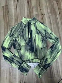 Lululemon 長袖トップス ストレッチ性ハイネッククロップドトップス 4のサムネイル