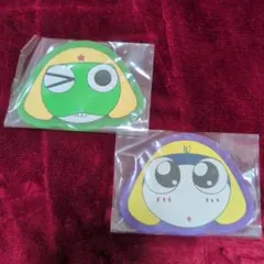 新品未開封 ケロロ軍曹 クリアラバーコースター タママ&ケロロ