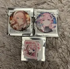プロセカ グリッター缶バッジ 巡音ルカ グリ缶 特典 ステッカー